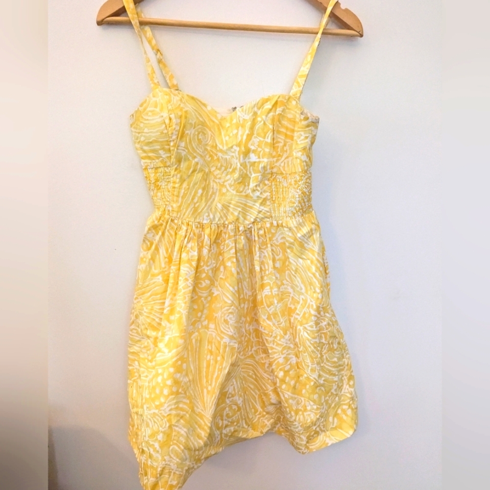 Lilly Pulitzer Yellow Sundress